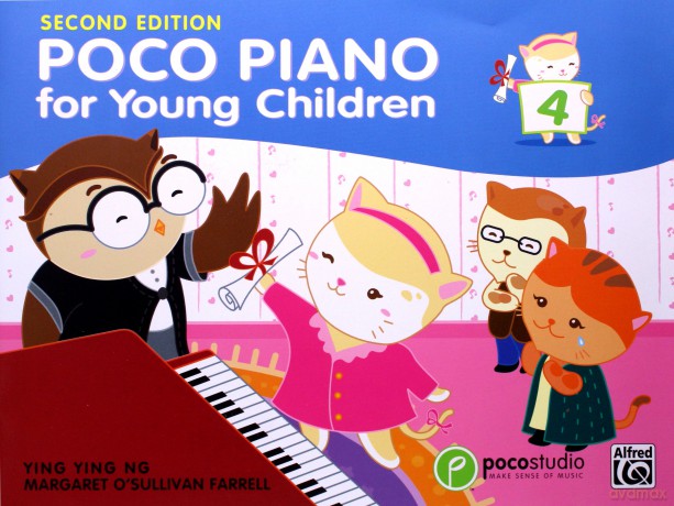 Poco Piano for Young Children Book 4 (Poco Studio) - Ying Ying Ng [KSIĄŻKA]