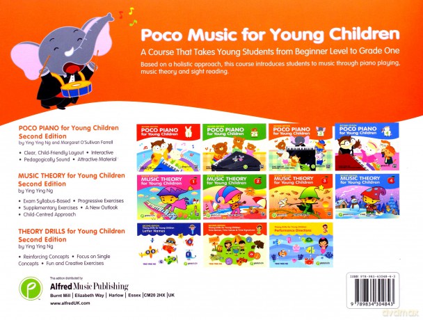 Poco Piano for Young Children Book Three (Poco Studio Edition) - Ying Ying Ng [KSIĄŻKA]