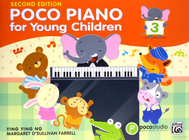 Poco Piano for Young Children Book Three (Poco Studio Edition) - Ying Ying Ng [KSIĄŻKA]