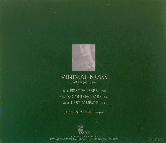 Jacques Coursil: Minimal Brass [CD]