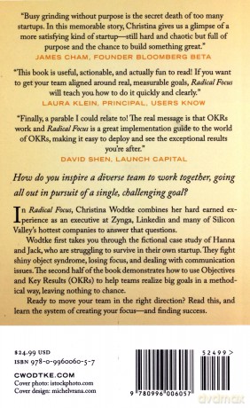 Radical Focus: Achieving Your Most Important Goals with Objectives and Key Results - Christina R Wodtke [KSIĄŻKA]