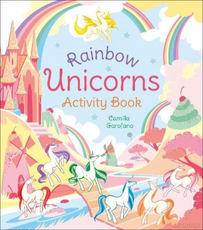 Rainbow Unicorns Activity Book - Samantha Hilton [KSIĄŻKA]