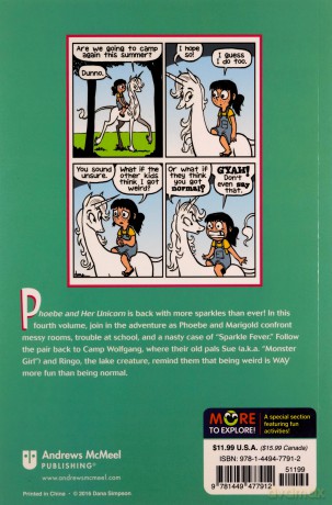 Razzle Dazzle Unicorn: Another Phoebe and Her Unicorn Adventure (Volume 4) - Dana Simpson [KSIĄŻKA]