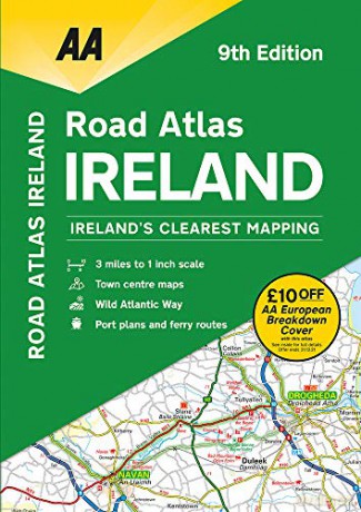 Road Atlas Ireland PB (AA Road Atlas Ireland) - AA Publishing [KSIĄŻKA]