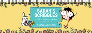 Sarah's Scribbles Undated Weekly Desk Pad Calendar - Sarah Andersen [KSIĄŻKA]