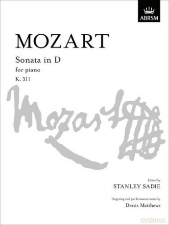 Sonata in D K. 311 (Signature Series (ABRSM)) - Stanley Sadie [KSIĄŻKA]