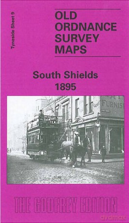 South Shields 1895: Tyneside Sheet 9 (Old Ordnance Survey Maps of Tyneside) - Roy Young [KSIĄŻKA]