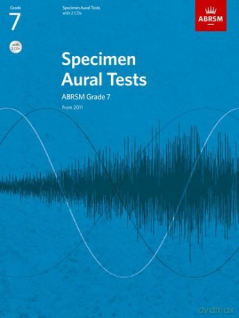 Specimen Aural Tests, Grade 7 with 2 CDs: new edition from 2011 (Specimen Aural Tests (ABRSM)) - Divers Auteurs [KSIĄŻKA]