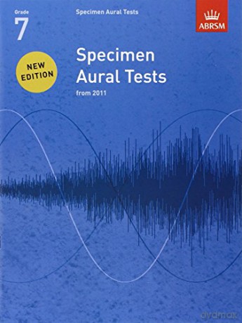 Specimen Aural Tests, Grade 7: new edition from 2011 (Specimen Aural Tests (ABRSM)) - ABRSM [KSIĄŻKA]