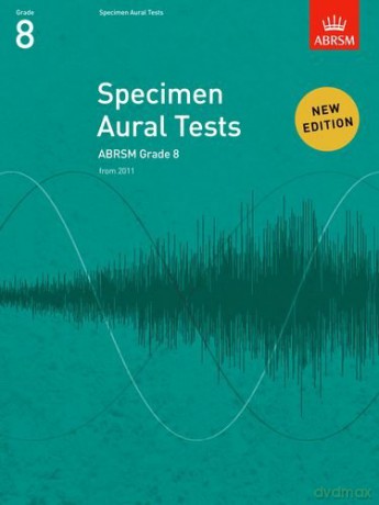 Specimen Aural Tests, Grade 8: new edition from 2011 (Specimen Aural Tests (ABRSM)) - ABRSM [KSIĄŻKA]