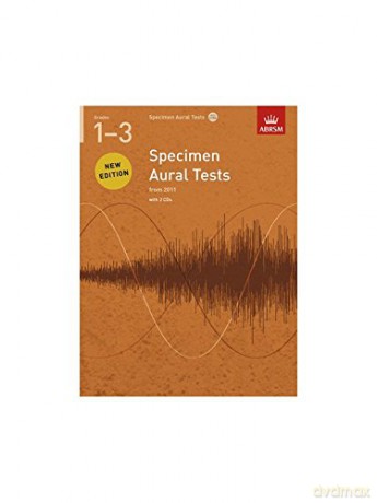 Specimen Aural Tests, Grades 1-3 with 2 CDs - OUP Oxford [KSIĄŻKA]