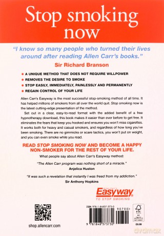 Stop Smoking Now (Allen Carr's Easyway) - Allen Carr [KSIĄŻKA]