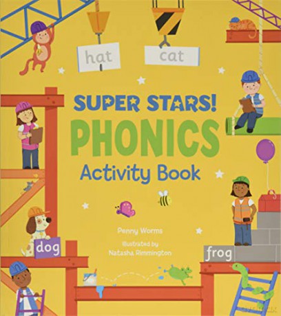 Super Stars! Phonics Activity Book (Super Stars Activity Books) - Penny Worms [KSIĄŻKA]