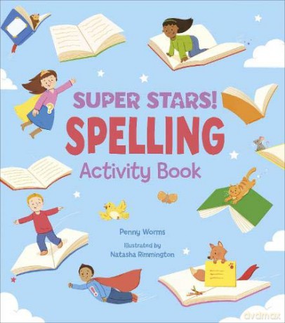 Super Stars! Spelling Activity Book (Super Stars Activity Books) - Penny Worms [KSIĄŻKA]