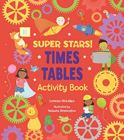Super Stars! Times Tables Activity Book (Super Stars Activity Books) - Lorenzo McLellan [KSIĄŻKA]