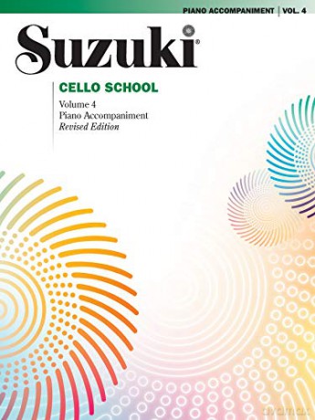 Suzuki Cello School Piano Acc., Vol. 4 - Alfred Music [KSIĄŻKA]
