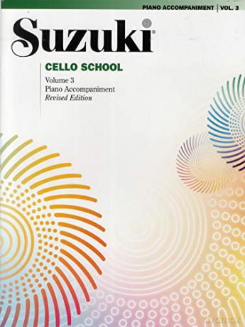 Suzuki Cello School, Vol 3: Piano Acc.: Piano Accompaniment - Alfred Music [KSIĄŻKA]