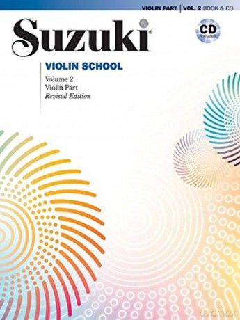Suzuki Violin School Violin Part with CD Volume 2 - Dr Shinichi Suzuki [KSIĄŻKA]