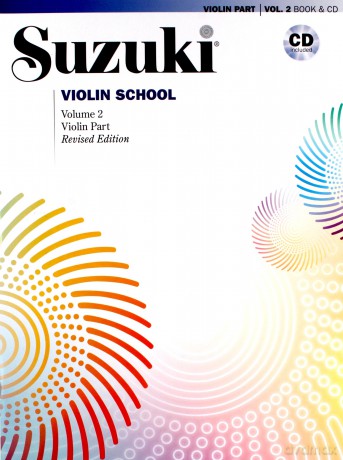 Suzuki Violin School Violin Part with CD Volume 2 - Dr Shinichi Suzuki [KSIĄŻKA]