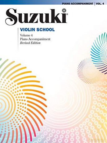 Suzuki Violin School, Vol 4: Piano Acc.: 04 (Suzuki Violin School, Piano Accompaniments) - Shinichi Suzuki [KSIĄŻKA]