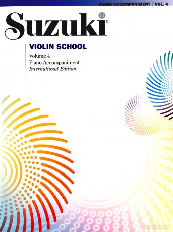 Suzuki Violin School, Vol 4: Piano Acc.: 04 (Suzuki Violin School, Piano Accompaniments) - Shinichi Suzuki [KSIĄŻKA]