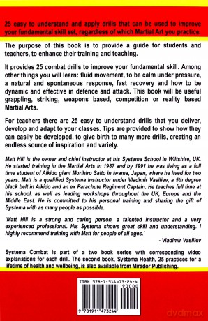 Systema: Russian Martial Art 25 Combat Drills - Matt Hill [KSIĄŻKA]