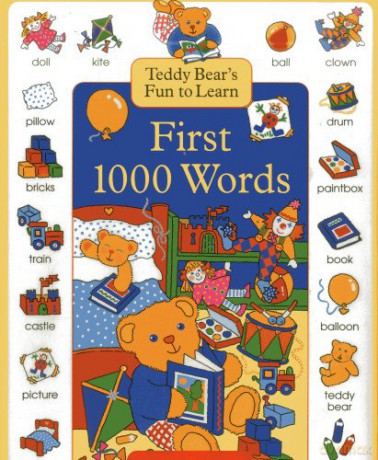 Teddy Bears Fun to Learn First 1000 Words (1000 First Words) - Nicola Baxter [KSIĄŻKA]