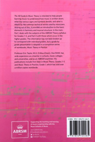 The AB Guide to Music Theory Vol 1 - Eric Taylor [KSIĄŻKA]