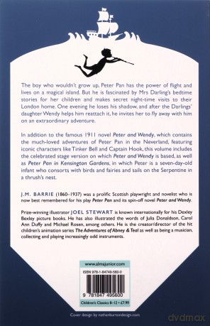 The Complete Peter Pan: Illustrated by Joel Stewart (Alma Junior Classics) - J. M. Barrie [KSIĄŻKA]