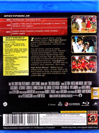 High School Musical (Disney) [Blu-Ray]