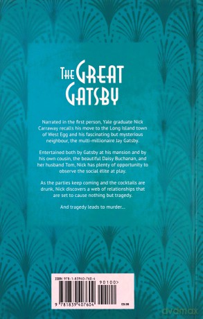 The Great Gatsby (Arcturus Silhouette Classics) - F. Scott Fitzgerald [KSIĄŻKA]