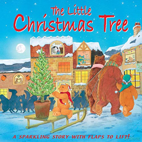 The Little Christmas Tree: A Sparkling Story with Flaps to Lift - Maggie Downer [KSIĄŻKA]