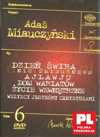 Kolekcja Koterskiego: Ajlawju Dom wariatów, Dzień świra, Nic śmiesznego, Życie wewnętrzne [5DVD]