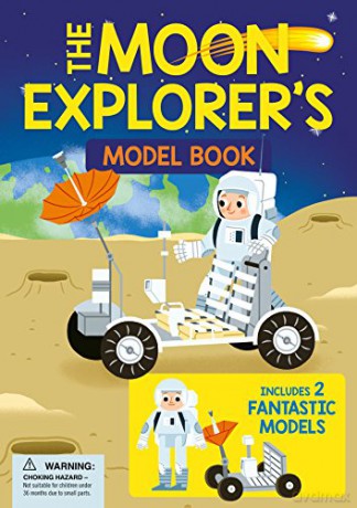 The Moon Explorer's Model Book: Includes 2 Fantastic Models - William Potter [KSIĄŻKA]