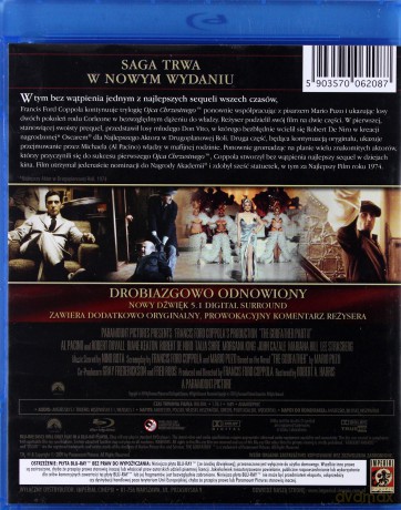 Ojciec Chrzestny 2 - odnowiona edycja [Blu-Ray]