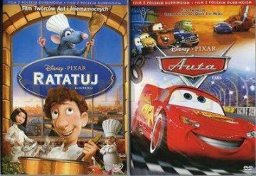 Ratatuj / Auta (Disney) Pakiet [2DVD]