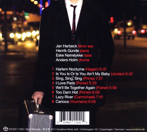 Jan Harbeck Quartet: Copenhagen Nocturne [CD]