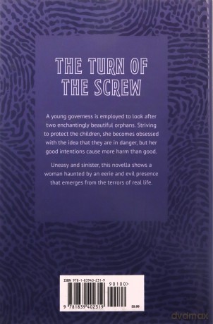 The Turn of the Screw (Arcturus Silhouette Classics) - Henry James [KSIĄŻKA]