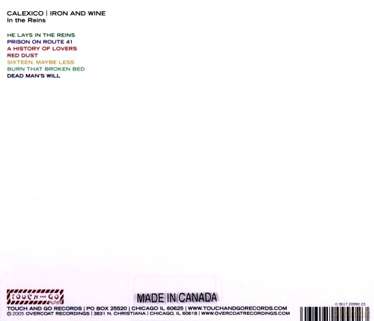 Calexico, Iron and Wine: In The Reins [CD]