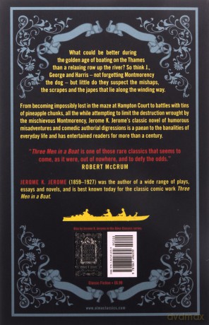 Three Men in a Boat and Three Men on the Bummel (Alma Classics Evergreens) - Jerome K. Jerome [KSIĄŻKA]