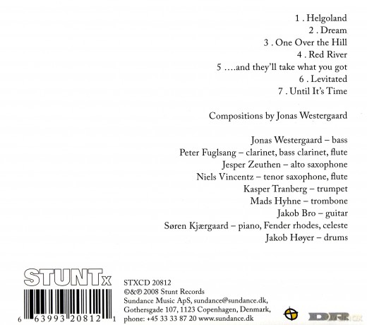 Jonas Westergaard Nonet: Helgoland [CD]