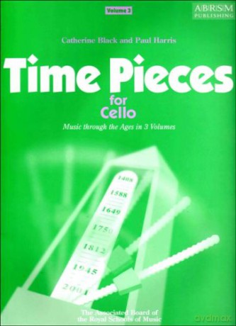 Time Pieces for Cello: Volume 3 - Catherine Black [KSIĄŻKA]