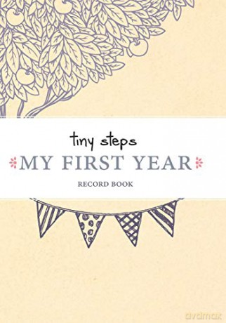 Tiny Steps My First Year Record Book - Leanne Sawyer [KSIĄŻKA]