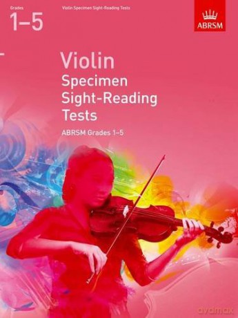 Violin Specimen Sight-Reading Tests, ABRSM Grades 1-5: from 2012 (ABRSM Sight-reading) - ABRSM [KSIĄŻKA]