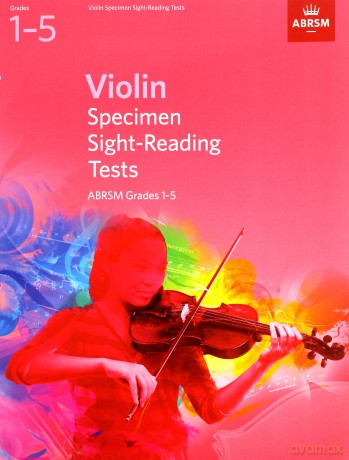 Violin Specimen Sight-Reading Tests, ABRSM Grades 1-5: from 2012 (ABRSM Sight-reading) - ABRSM [KSIĄŻKA]