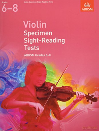 Violin Specimen Sight-Reading Tests, ABRSM Grades 6-8: from 2012 (ABRSM Sight-reading) - ABRSM [KSIĄŻKA]