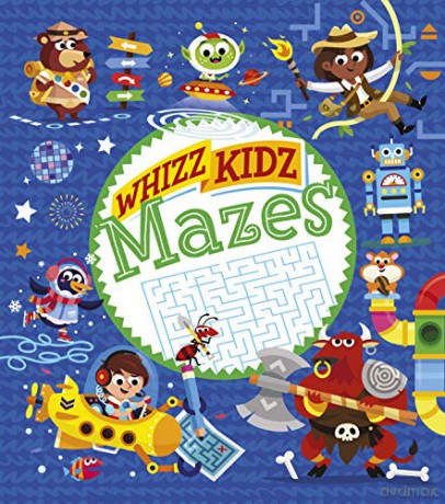 Whizz Kidz: Mazes - Lisa Regan [KSIĄŻKA]