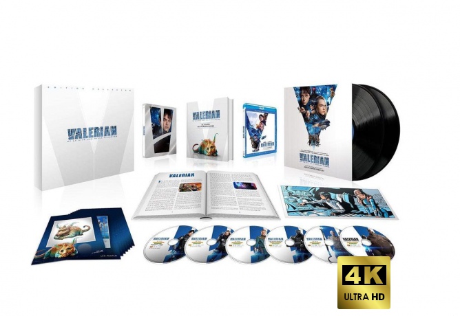 Valerian and the City of a Thousand Planets (Valerian i miasto tysiąca planet) [BOX] [Blu-Ray 4K]+[Blu-Ray 3D]+[3xBlu-Ray]+[DVD]+[2xWinyl]