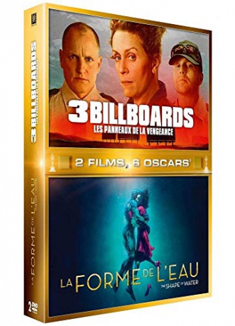 Three Billboards Outside Ebbing, Missouri / The Shape of Water (Trzy billboardy za Ebbing, Missouri / Kształt wody) [BOX] [2DVD]