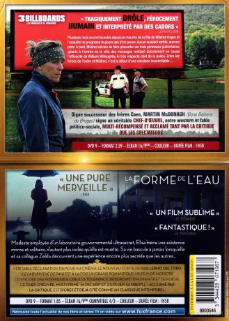 Three Billboards Outside Ebbing, Missouri / The Shape of Water (Trzy billboardy za Ebbing, Missouri / Kształt wody) [BOX] [2DVD]